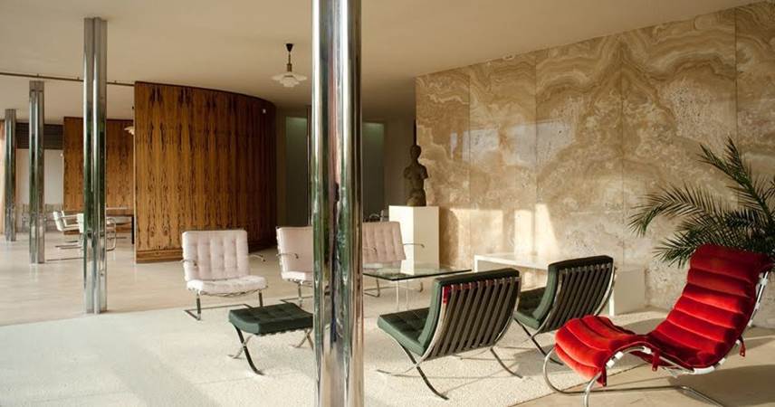 Villa Tugendhat: luxurious less | Idee per interni, Design sedia, Case